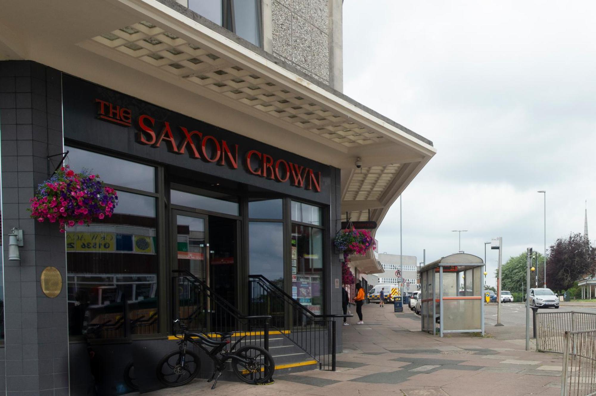 The Saxon Crown Wetherspoon Corby Eksteriør bilde